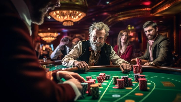 Roulette wheel spinning with live dealer and mobile betting interface visible on screen